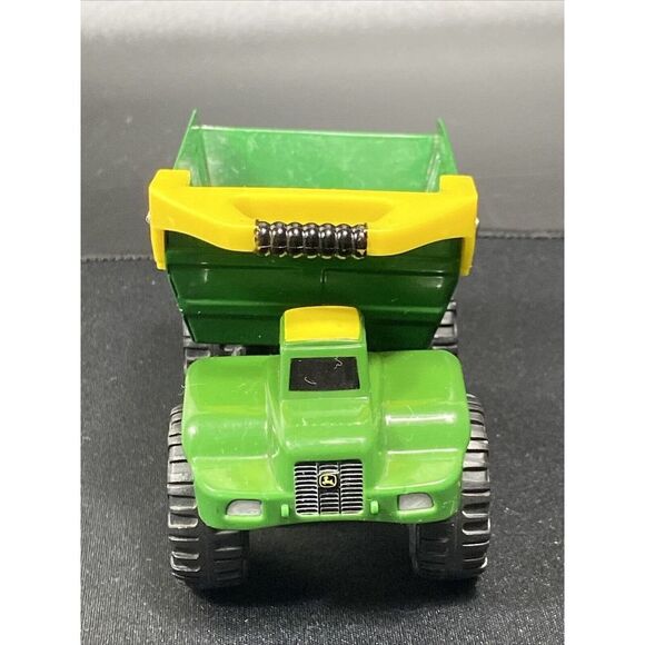Diecast ERTL John Deere Metal & Plastic Dump Is Metal 4”x 2 1/2” Truck Toys - Picture 3 of 8
